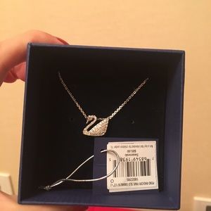 Swarovski Swan Necklace